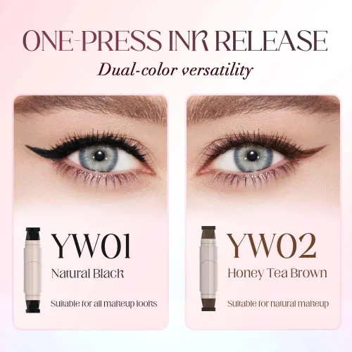 Miniatura 7 de AIIONP Sello delineador de ojos de una pieza, 2025 mejorado para alas perfectas, herramienta de delineadores de ojos impermeable, delineador de ojos