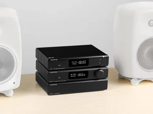 Miniatura 9 de Topping PRE90 Preamplificador de audio de alta resolución Módulos NFCA Salida XLR balanceada RCA para D90III A90D EXT90 Audio DAC con control remoto