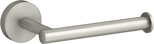 KOHLER K-27292-Bn Elate - Portarrollos de papel higiénico, diseño minimalista, metal duradero de alta calidad, resistente a la corrosión, níquel