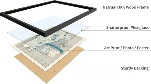 Miniatura 4 de Poster Master Póster de mapa vintage – Impresión retro de mapa de Alabama – Arte de mapa del estado de Alabama – Regalo para profesores