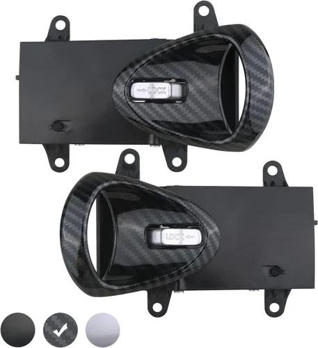 Miniatura 6 de APPERFiT Par de manijas de puerta interior Compatible con Nissan 350Z 2003 2004 2005 2006 2007 2008 2009