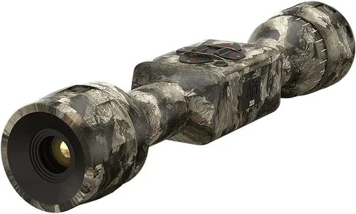 Miniatura 10 de ATN MossyOak Thor LT - Alcance térmico ultraligero de camuflaje de caza con sensor térmico de 60 Hz, One Shot Zero, 10 horas + batería
