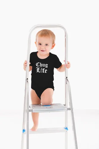 Miniatura 11 de AW Fashions Chug Life - Body para bebé divertido, lindo y cómodo - Ropa de moda para recién nacidos