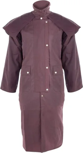 Miniatura 2 de New Outback Brown Western oilskin impermeable Australiano plumero Escudo