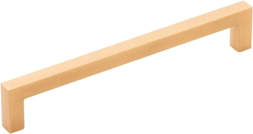 Miniatura 27 de Hickory Hardware - HH075326-BGB - Manija de la colección Skylight, 3 pulgadas de centro a centro, latón dorado cepillado.
