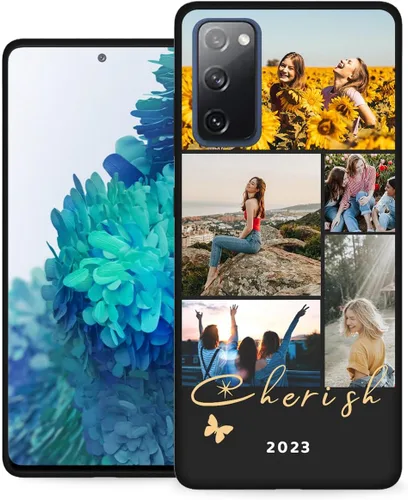 Miniatura 7 de Personalizar Fotos Funda para Samsung Galaxy S20 FE 5G con múltiples imágenes Collage Letter - Personalizado S 20 fe 0.18 oz Smart/Celular/Teléfono