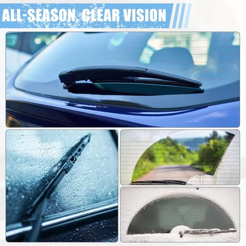 Miniatura 2 de ACROPIX Juego de repuesto de brazo de limpiaparabrisas trasero, calidad de fabricante original del equipo, ajuste para Volvo V60 2015-2017, paquete