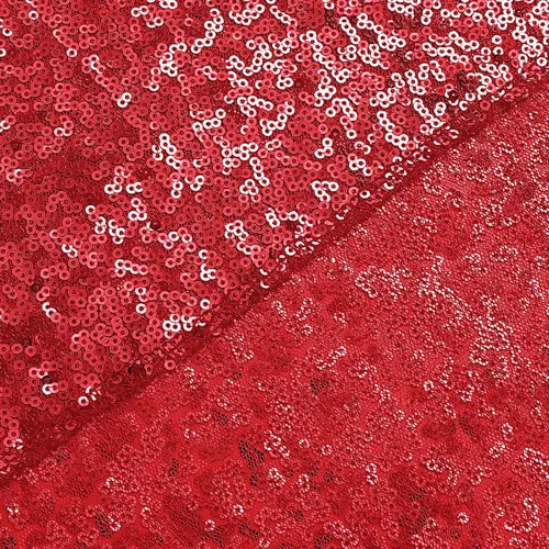 Miniatura 8 de Sugargirl - Cortina de fondo de lentejuelas rojas, 2 paneles de 2 pies x 8 pies, cortinas de fondo con purpurina roja, brillantes para fotografía