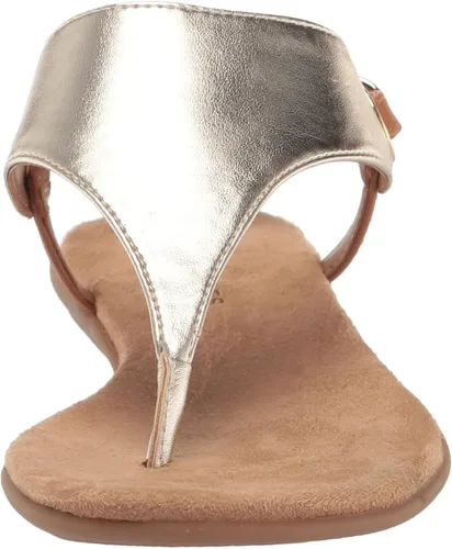Miniatura 2 de Aerosoles Sandalia plana casual para mujer, Dorado Metálico