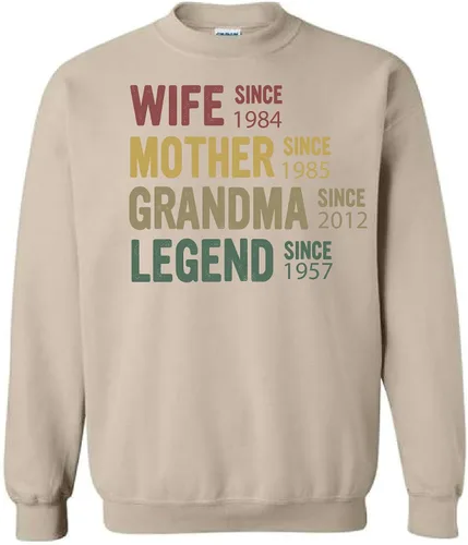 Miniatura 29 de Sudadera con capucha personalizada con diseño de línea de tiempo de la familia vintage