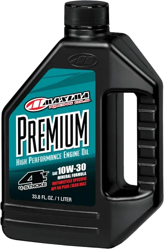 Miniatura 4 de Maxima Racing Oils 34901-2PK Premium4 10W40 Aceite para motor de motocicleta 1L Botella, 2-Pack