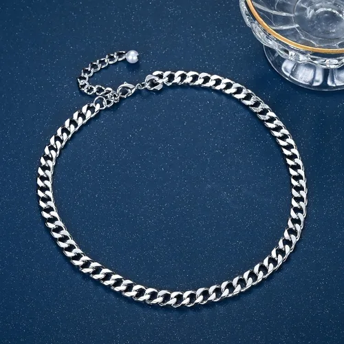 Miniatura 5 de LILIE&WHITE Collar de cadena de oro para mujer, cadena de serpiente, collar de espiga de oro, gargantilla de oro, collares de moda, regalo