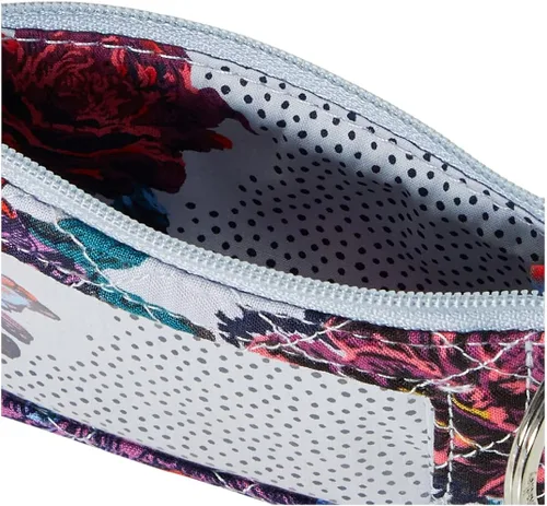 Miniatura 5 de Vera Bradley - Cartera de algodón, con cremallera y compartimiento para la identificación, para mujer