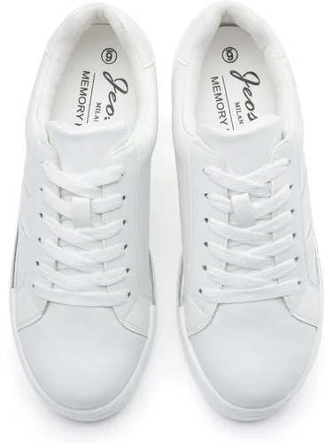 Miniatura 7 de Jeossy Tenis de moda con plataforma 8028 para mujer, zapatos casuales con cordones y soporte de arco