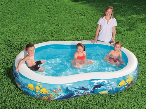 Miniatura 6 de BESTWAY Piscina familiar Mar Ground, 103.1 x 61.8 x 18.1 in, Mehrfarbig