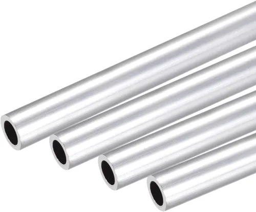 Miniatura 6 de uxcell 6063 Tubo redondo de aluminio 0.236 in OD 0.118 in Diámetro interior 9.843 in Longitud Tubería 4 PC