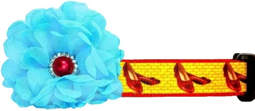 Dorothy Ruby Slipper Dog Collar