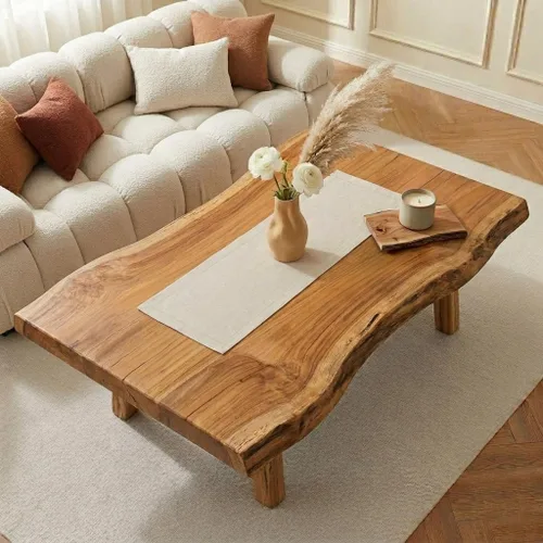 Miniatura 2 de Classic Linen™ by D'Moksha Camino de mesa natural de 36 pulgadas, 100% lino puro, camino de mesa auxiliar, 14 x 36 pulgadas para tocadores, verano