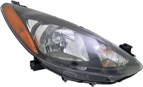TYC Conjunto de faro delantero derecho compatible con Mazda Mazda2 2011-2014