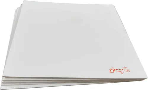 Papel de fibra cerámica 3170 de 1/4 pulgadas de grosor, tamaño 11 x 12 pulgadas, 5 hojas, junta de aislamiento de alta temperatura o papel de