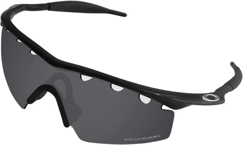Miniatura 2 de BroLizard - Lente polarizada de repuesto para gafas de sol Oakley M Frame Strike ventiladas, negro