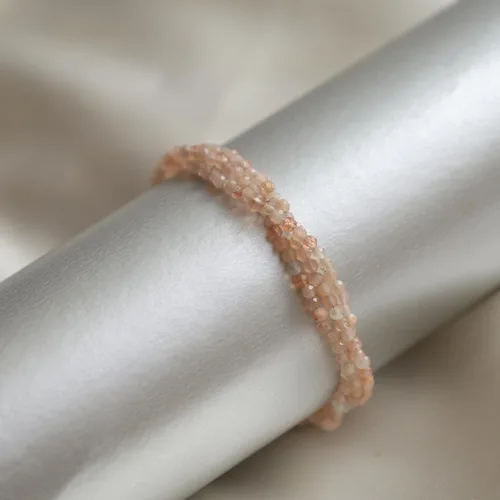 Miniatura 46 de Gempires Natural Multi Strand Beaded Bracelets Lightweight Handmade Gemstone Jewelry Hypoallergenic 8 Inch Gold Plated Stylish Everyday Wear Jewelry