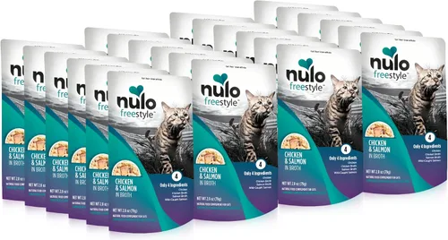 Miniatura 13 de Nulo Freestyle Bolsa de Comida Húmeda para Gatos y Gatitos, Complemento de Alimento Suave Premium Totalmente Natural Sin Granos para Gatos
