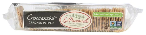 Miniatura 8 de La Panzanella Mini Croccantini, pimienta negra, 6 onzas