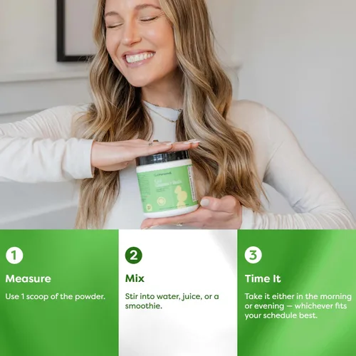Miniatura 4 de GutPersonal Gut Greens + Reds nutren tu intestino, aumentan las bacterias buenas y mejoran el bienestar para una salud óptima del estómago, 30