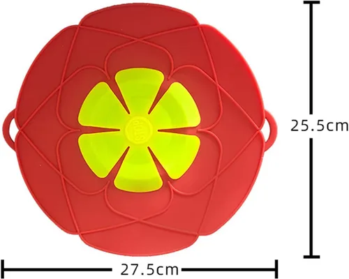 Miniatura 6 de Sscon Tapón antiderrames de 10 pulgadas, tapa antiderrames para sartenes y ollas, 1 unidad, color azul