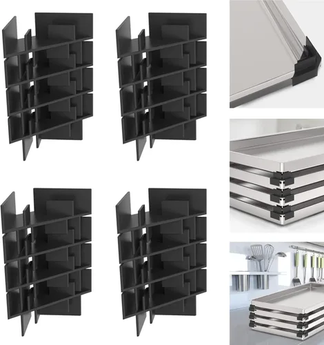 16 bandejas apiladoras de bandejas para secadora de congelación derecha de cosecha, accesorios de secadora compatibles con bandejas Harvest Right,