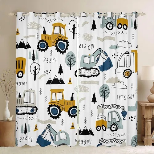Miniatura 38 de Feelyou Cortinas opacas con estampado de leopardo para dormitorio, sala de estar, safari, cortinas de oscurecimiento de habitación con purpurina