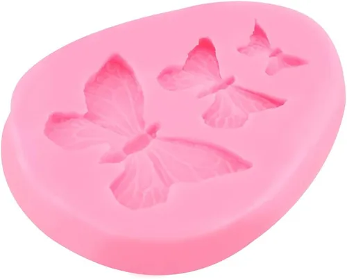 Miniatura 7 de Moldes de silicona con forma de mariposa para tartas de chocolate, herramienta de decoración para chocolate, dulces, gelatina, cubitos de hielo