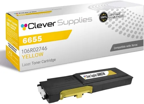 Miniatura 371 de CS compatible Xerox Phaser 6510/WorkCentre 6515 (106r03480) 2 cartuchos de tóner negro para Phaser 6510, WorkCentre 6515 2 negro