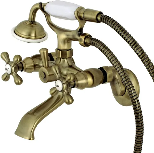 Miniatura 12 de Kingston Brass KS265 Clawfoot canilla para la bañera, KS265PB Latón pulido