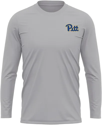 Miniatura 192 de Camisa deportiva de manga larga oficial de la NCAA Collegiate para hombre, con logotipo en el pecho izquierdo, colección Athletic Heather
