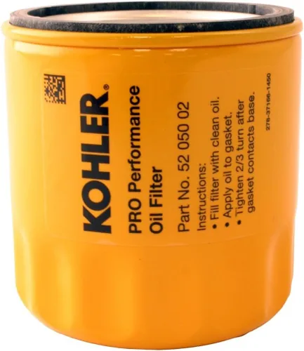 Stens Filtro de aceite de motor Kohler 52 050 02-S de alta capacidad para motores CH11 - CH15, CV11 - CV22, M18 - M20, MV16 - MV20 y K582 -