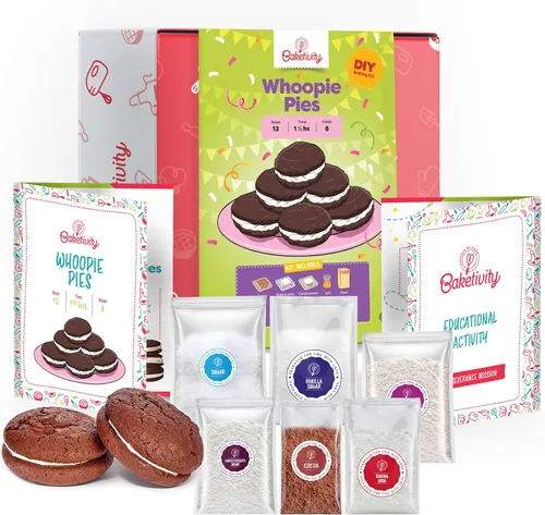 Miniatura 14 de Kit de Hornado de Pop Cakes DIY de Baketivity para Niños - Ingredientes Pre-medidos, Suministros de Decoración Deliciosas paletas de pastel