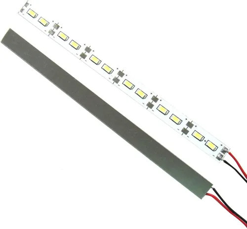 Miniatura 5 de ShareGoo - Tira de luces LED RC de aluminio con 24 LED, 6 V, compatible con 1/10 1/8 HSP HPI Redcat Traxxas RC Car Crawler Buggy, color blanco