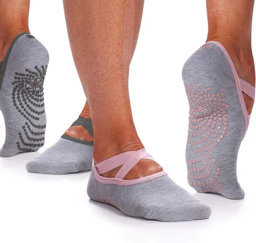Miniatura 15 de Gaiam Grippy Studio Yoga Socks for Extra Grip in Standard or Hot Yoga