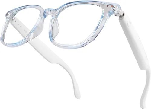 Miniatura 10 de Gafas de sol inteligentes Bluetooth para hombres y mujeres, gafas de audio con altavoces, auriculares de conducción ósea, auriculares inalámbricos