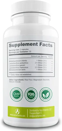 Miniatura 8 de Producto natural, juego de 4 botellas, total por botella, 60 cápsulas, soporte del sistema inmunológico, fórmula patentada, producto original