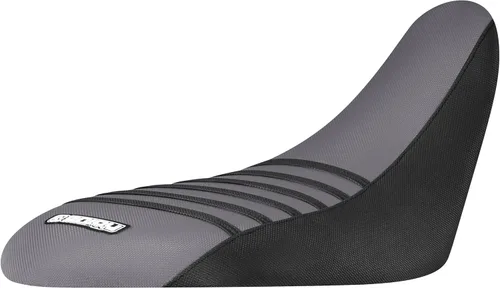 Miniatura 26 de Enjoy Mfg Funda de asiento - Compatible con Yamaha Raptor 700 700R 2006-2024#193 (Todo negro/costillas azules)