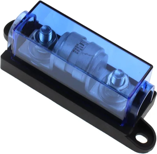 Miniatura 14 de ZOOKOTO Bloque de Fusibles 400A Clase T 250AC/DC250V con Portafusible de 400 Amperios, Compatible con Inversores y Aparatos de Alta Potencia