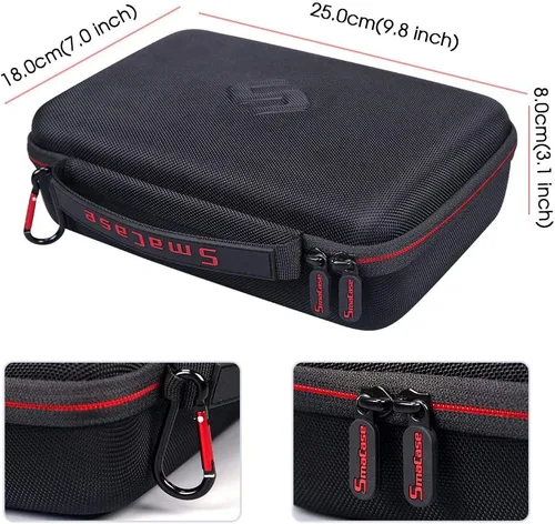 Miniatura 5 de Smatree Funda de transporte rígida de 3,6 L compatible con DJI Osmo Pocket 2/Osmo Pocket - Ajuste para estuche de carga Osmo Pocket