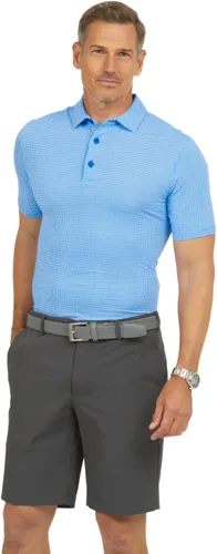 Miniatura 4 de IBKUL Polo de manga corta para hombre con protección solar UPF 50+ Icefil Cooling Tech Mini Check 94754