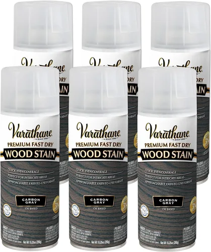 Miniatura 19 de Varathane Premium - Tinte para madera de secado rápido en aerosol, 10.25 onzas, ébano