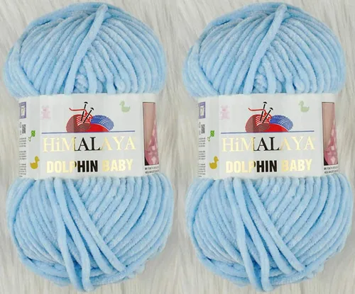 Miniatura 30 de Himalaya Dolphin 80301 - Ovillo de lana para tejer, 2 madejas, 264 yardas, 2 x 3.53 oz (80301)