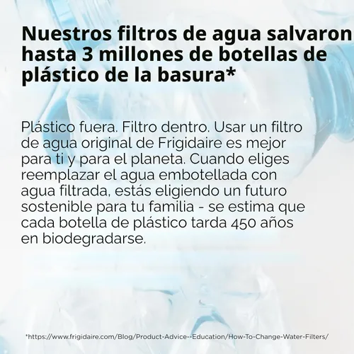 Miniatura 6 de Frigidaire PurePour Connect PWF-2 Filtro para refrigerador de agua y hielo