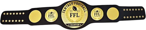 Cinturón de fútbol de fantasía, Trofeo de fútbol de premio de cinturón de campeonato personalizable, Trofeo de la Liga de Campeones, Trofeo